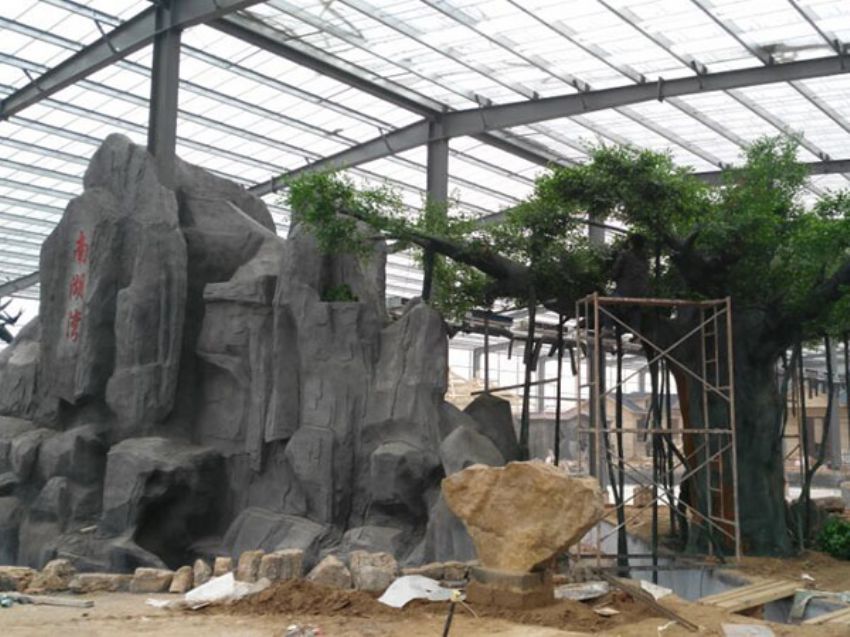 點擊查看詳細信息<br>標題：塑石假山側面 閱讀次數：1996